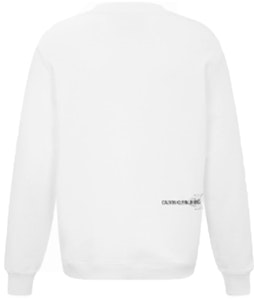 CALVIN KLEIN Sudadera Blanca Hombre Logo Minimalista Manga Larga J319155-YAF Lookbook CALVIN KLEIN Sudadera Blanca Hombre Logo Minimalista Manga Larga J319155-YAF