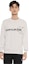 Shop CALVIN KLEIN Sudadera Blanca Hombre Logo Minimalista Manga Larga J319155-YAF
