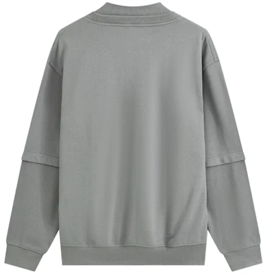 Calvin Klein 极简标志灰色男士卫衣 J322893PN6 Lookbook Calvin Klein 极简标志灰色男士卫衣 J322893PN6