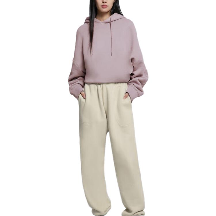 Lookbook Calvin Klein 极简紫色男女同款休闲套头衫 40755STNRV