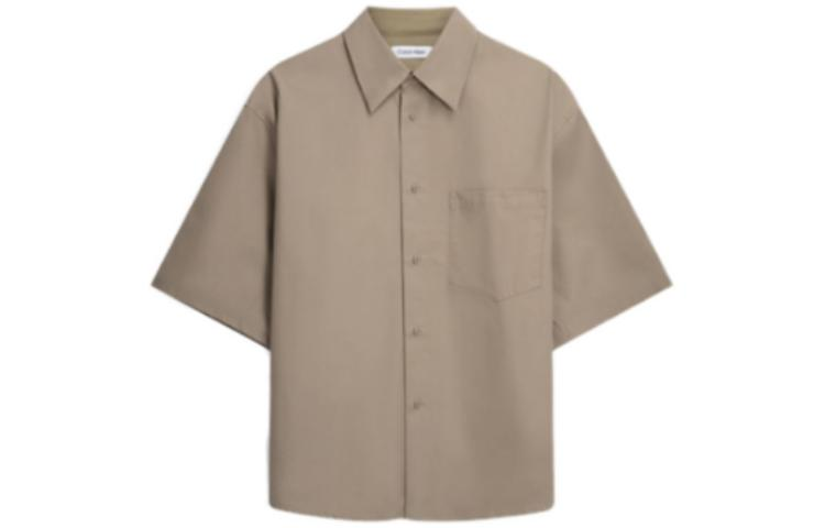 Order CALVIN KLEIN Baju Cotton Longgar Unisex Minimalis 40769ST-CX0