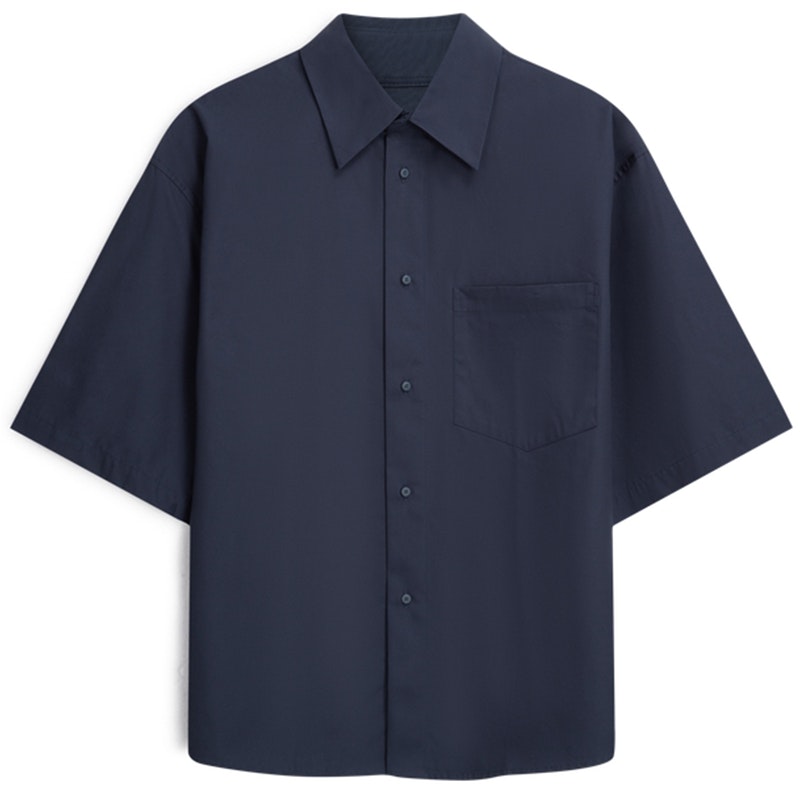 calvin-klein-minimalist-unisex-loose-cotton-shirt-navy-blue-40769-stppk