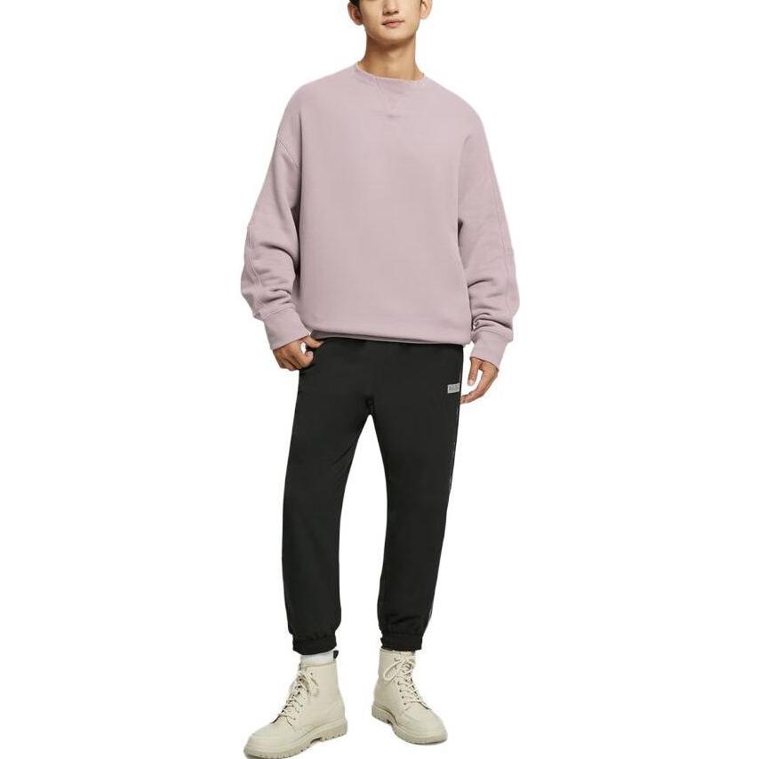 Lookbook Calvin Klein Minimalist Unisex Purple Sweatshirt - Rekaan Solid Simple. 40756STNRV