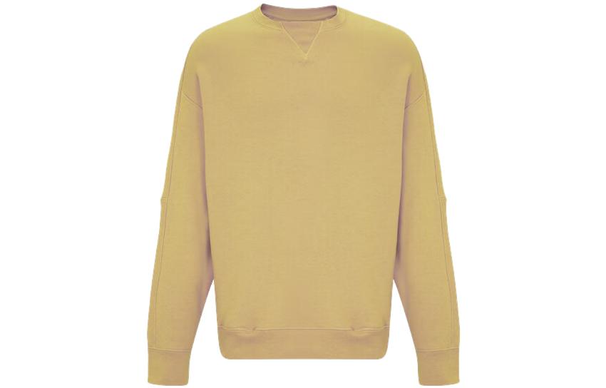 Calvin Klein Minimalist Unisex Solid Color Sweatshirt Earthy Brown 40756STRB1