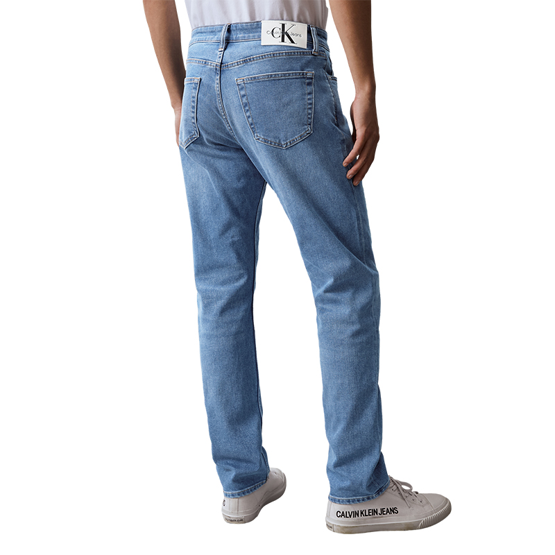 Calvin Klein Minimalist Vintage Straight Leg Light Blue  Jeans. J325385 圖 6