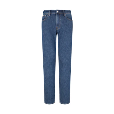 Calvin Klein Minimalist Wool Blend Stretch Straight Jeans Men’s Denim Blue J327411