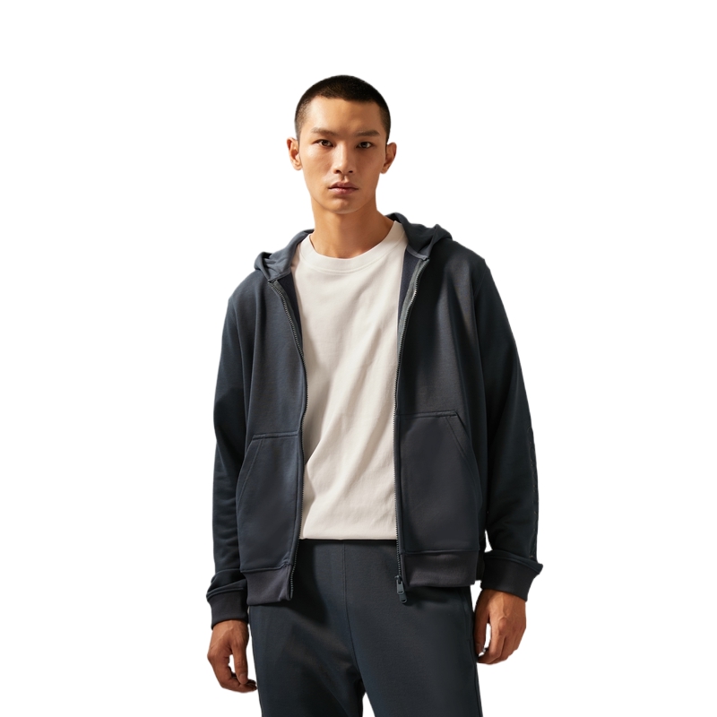 Calvin Klein Moisture-Wicking Printed Zip-Up Sports Hoodie GMF4J410 圖 8