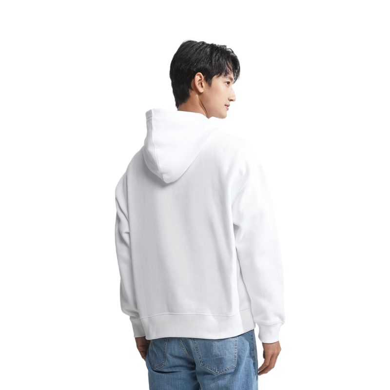 Purchase Calvin Klein月光白绣花抓绒套头连帽衫 40HM256-540