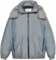 Calvin Klein Olive Green Embroidered Zip-Up Casual Jacket (Euro Edition) J30J325262-0H8 Calvin Klein Olive Green Embroidered Zip-Up Casual Jacket (Euro Edition) J30J325262-0H8