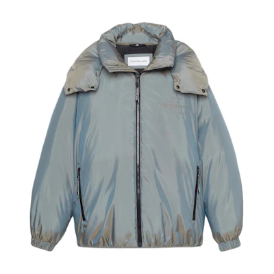 Calvin Klein Olive Green Embroidered Zip-Up Casual Jacket (Euro Edition) J30J325262-0H8