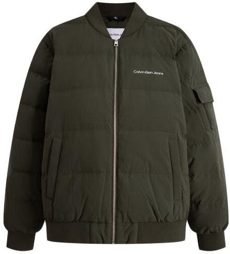 calvin-klein-olive-green-logo-print-quilted-down-jacket-unisex-winter-collection-j324342-ldd