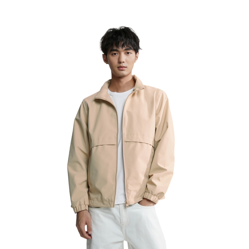 Shop カルバン・クライン メンズ アウトドア カジュアル プリント スタンドカラー ジャケット J325847