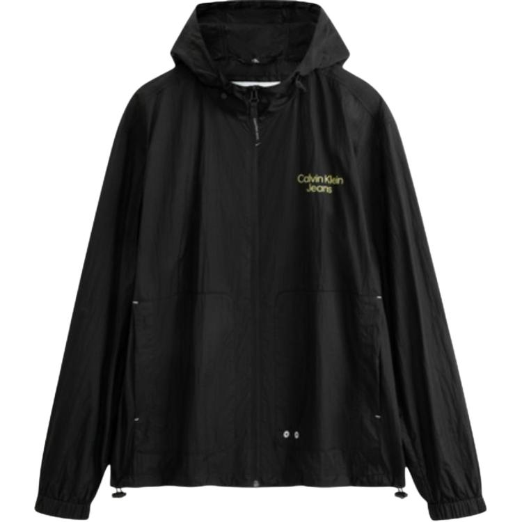 Calvin Klein Outdoor Minimalist Print Lightweight Hooded Jacket - J324215