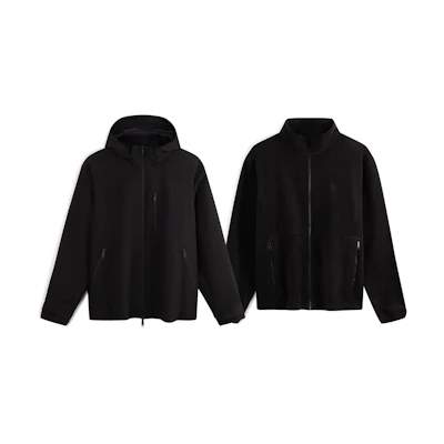 Calvin Klein Outdoor Waterproof Windbreaker 3-in-1 Jacket Unisex Hiking Coat J400483