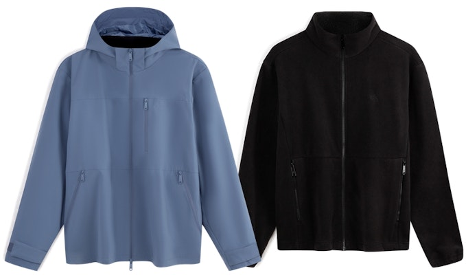 Calvin Klein 户外防水防风三合一夹克男女通用登山外套 J400483 1