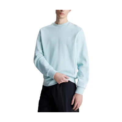 Calvin Klein Plain Crewneck Loose Fit Sweatshirt Light Blue K10K109926-C04