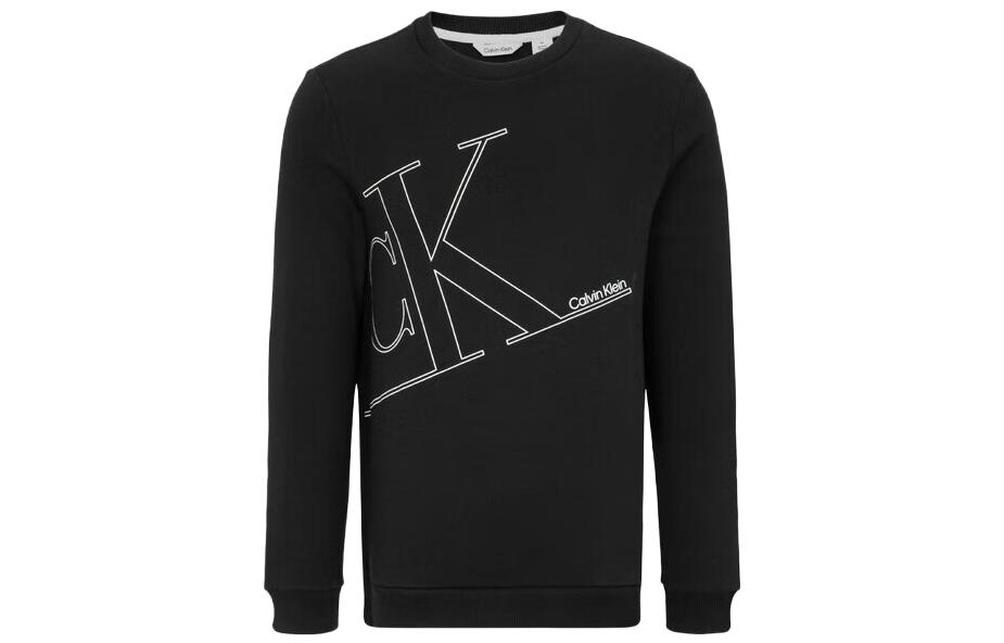 Calvin Klein Pullover Crewneck Letter Logo Print Sweatshirt 40KC424