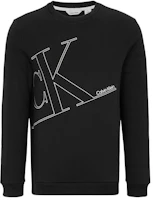 Calvin Klein Pullover Crewneck Letter Logo Print Sweatshirt 40KC424 Calvin Klein Pullover Crewneck Letter Logo Print Sweatshirt 40KC424