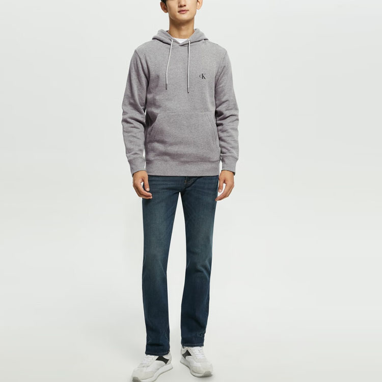 Calvin Klein Pullover Hoodie with Logo - Grey J322263-P2D 圖 3