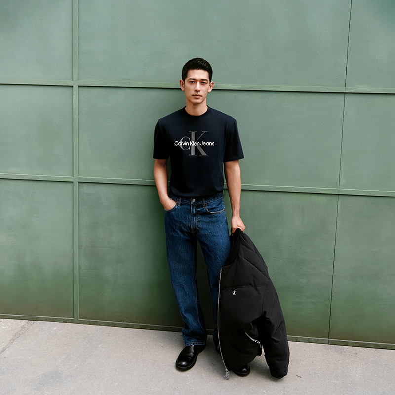 Calvin Klein Reissue 90s  Straight-Leg Jeans Denim Blue Vintage Style 40EM721 圖 4