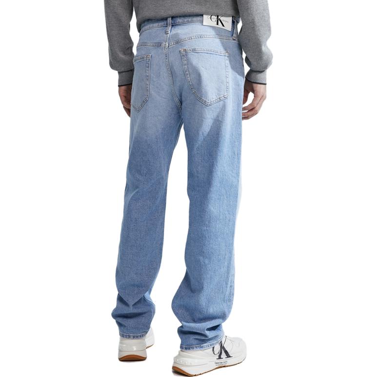 CALVIN KLEIN Reissue 90s Retro Straight Stretch Jeans Men Blue J323789 圖 5