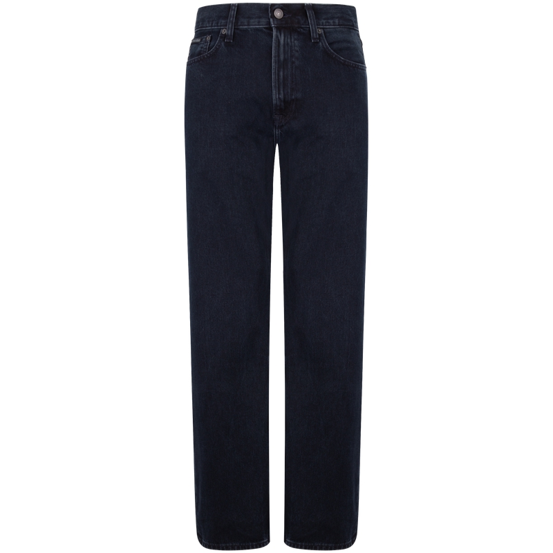 Calvin Klein Reissue 90s Vintage Straight Fit Jeans Men Denim Blue Black. 40EM716 圖 2