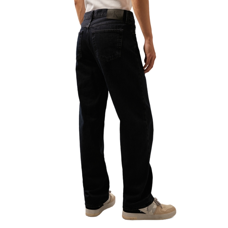 Calvin Klein Reissue 90s Vintage Straight Fit Jeans Men Denim Blue Black. 40EM716 圖 6