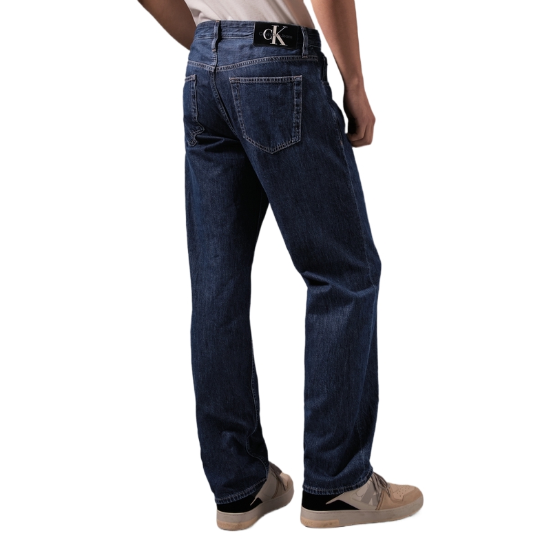 CALVIN KLEIN Reissue 90s Vintage Straight Fit Jeans Denim Blue Men’s. J325953 圖 6