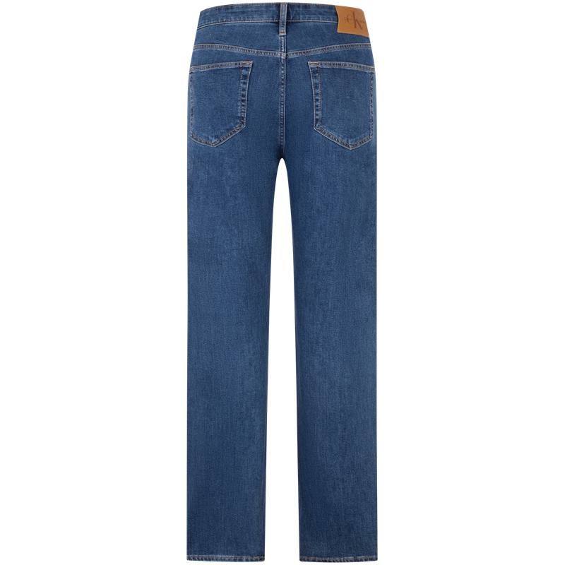 CALVIN KLEIN Retro 90s Straight Vintage Brushed Denim Jeans  Blue J326669 圖 5