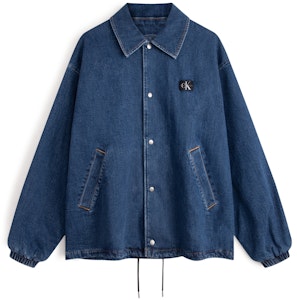 Chaqueta de Mezclilla Acolchada Retro Simple Calvin Klein Azul Denim J325534 Order Chaqueta de Mezclilla Acolchada Retro Simple Calvin Klein Azul Denim J325534