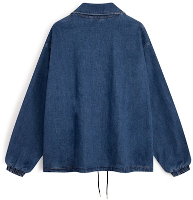 Calvin Klein Retro Simple Quilted Denim Jacket Denim Blue J325534 Lookbook Calvin Klein Retro Simple Quilted Denim Jacket Denim Blue J325534