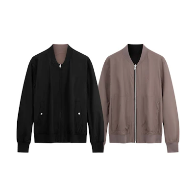 Calvin Klein Reversible Bomber Jacket Space Black Casual Commuter Style J327465