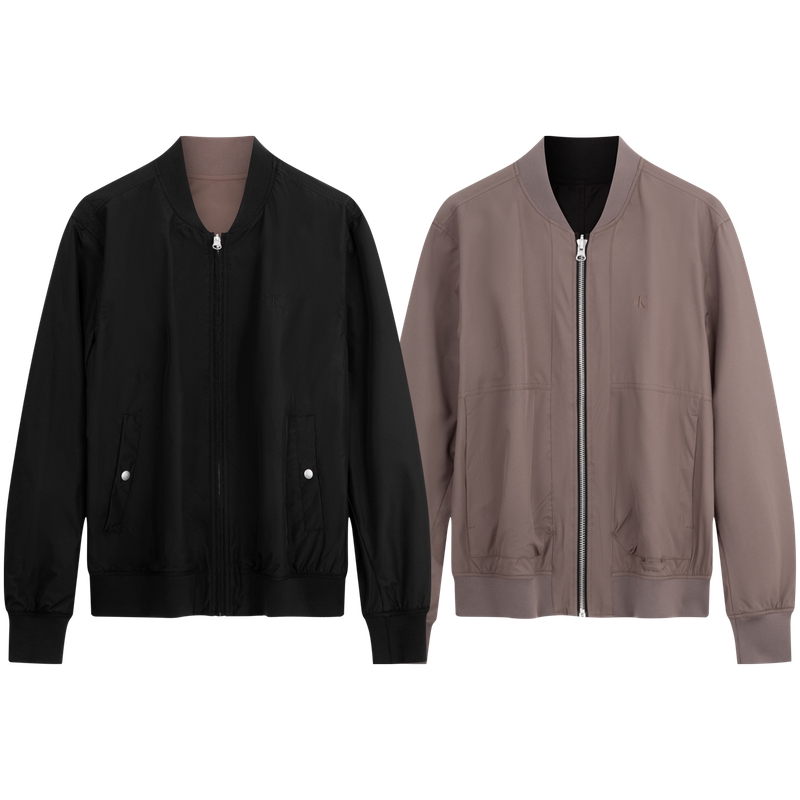 Order Calvin Klein Chaqueta Bomber Reversible Negro Espacial Estilo Casual para Commuters J327465