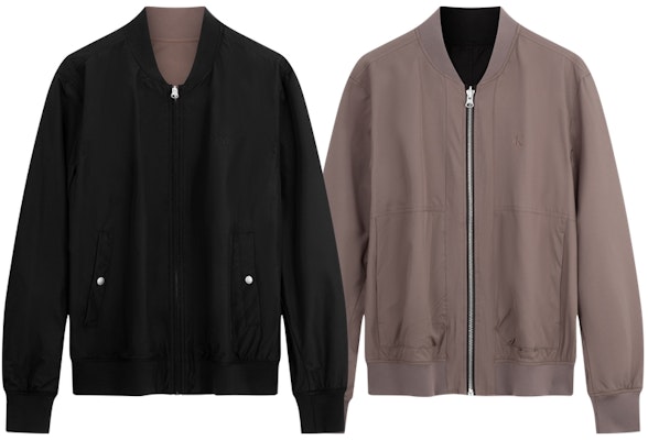 Calvin Klein Reversible Bomber Jacket Space Black Casual Commuter Style J327465 Order Calvin Klein Reversible Bomber Jacket Space Black Casual Commuter Style J327465