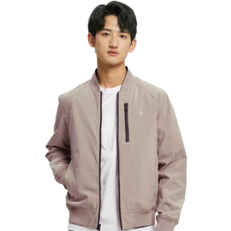 Calvin Klein Reversible Fashion Printed Logo Baseball Jacket Black J322562 圖 5