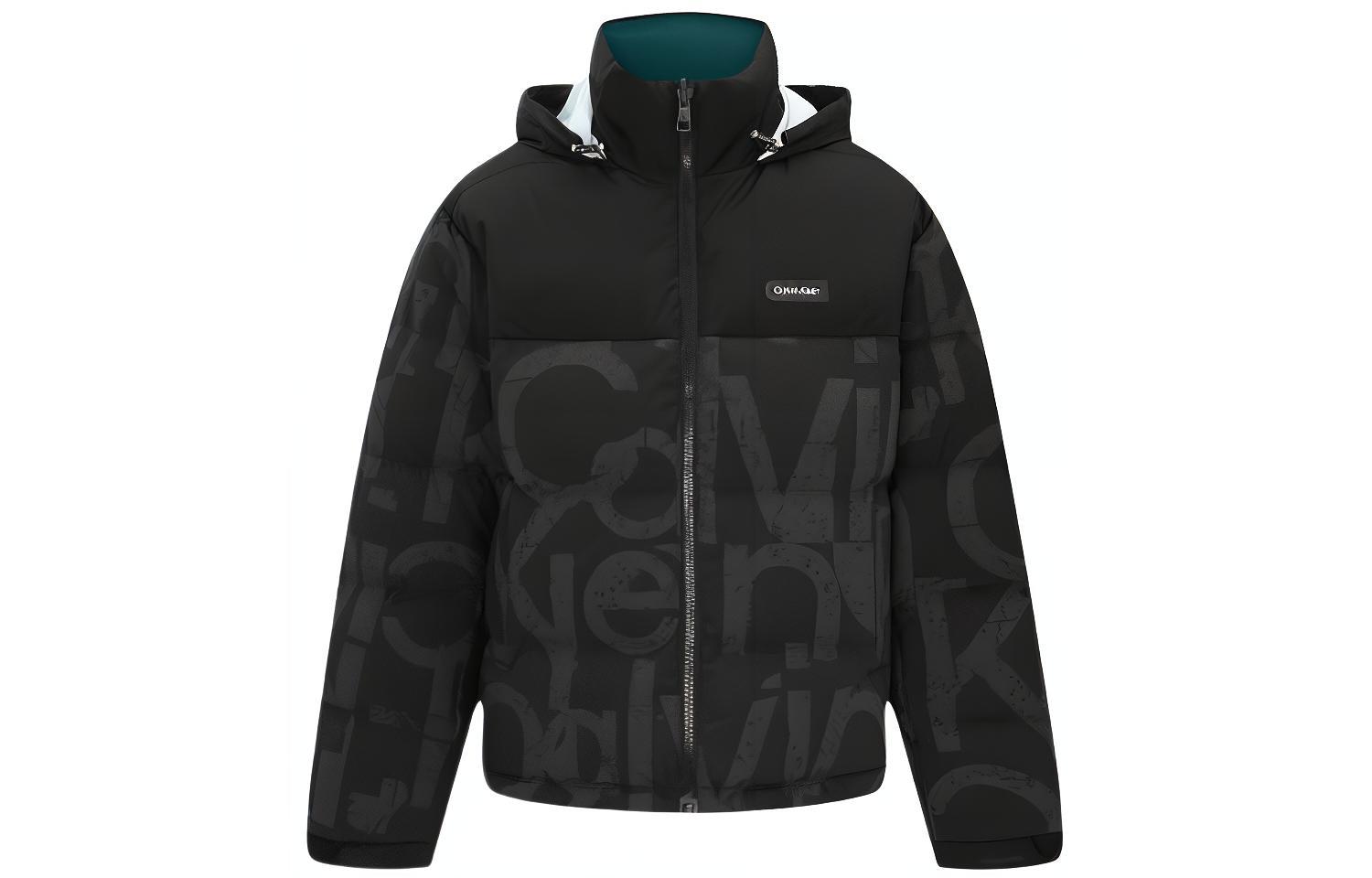 Calvin Klein Reversible Puffer Jacket with Detachable Hood Blue Unisex. J400265-BEH