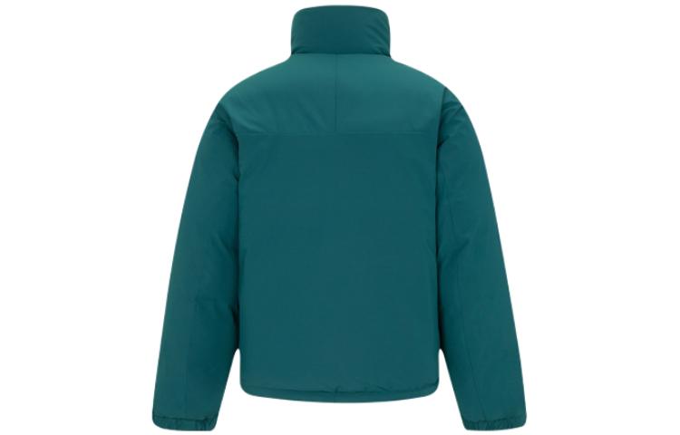 Shop Calvin Klein Jaket Puff Boleh Balik dengan Hood Boleh Tanggal Biru Uniseks. J400265-BEH