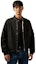 Shop Calvin Klein Reversible Retro Bomber Jacket for Men - Space Black Quilted Coat J326656