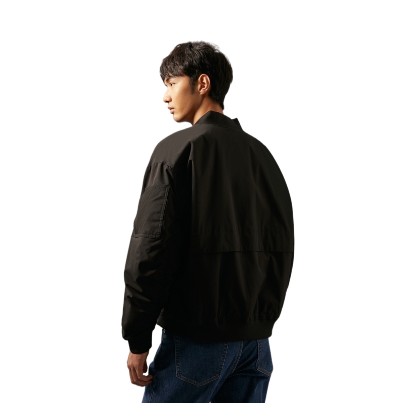 Purchase Calvin Klein Chaqueta Bomber Reversible Retro Hombre - Abrigo Acolchado Negro Espacial J326656