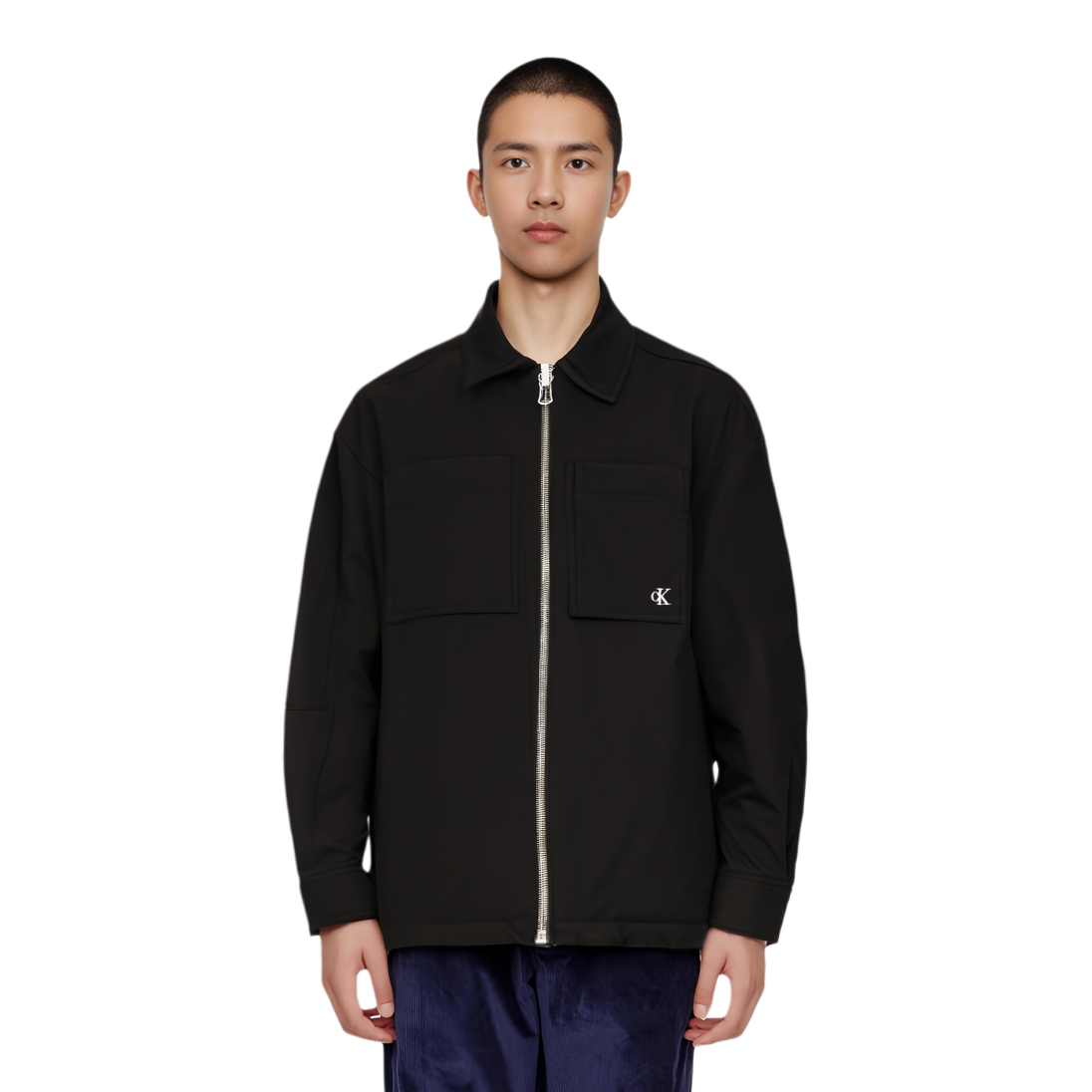 Details for Calvin Klein Reversible Zip-Up Jacket  Space Black. J326601