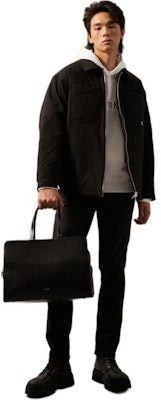 Calvin Klein Reversible Zip-Up Jacket Space Black. J326601 Sizing Calvin Klein Reversible Zip-Up Jacket Space Black. J326601