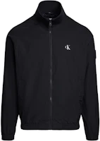 Calvin Klein Ribbed Knit Zip Jacket Full Lined Stand Collar Black ( EU Version) J30J325102-BEH Calvin Klein Ribbed Knit Zip Jacket Full Lined Stand Collar Black ( EU Version) J30J325102-BEH