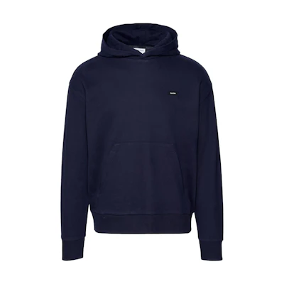 Calvin Klein Simple Casual Hoodie Deep Blue European Fit K10K112748-CHW
