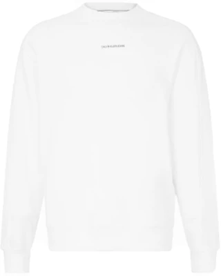 Calvin Klein 簡約標誌印花長袖圓領上衣 白色 J318507-YAF Buy Calvin Klein 簡約標誌印花長袖圓領上衣 白色 J318507-YAF