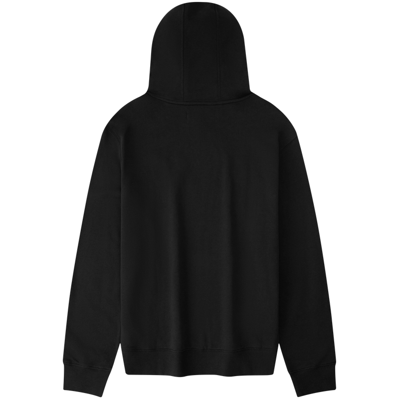 Calvin Klein Simple Logo Print Soft Fleece Loose Fit Unisex Pullover Hoodie J319915 圖 3