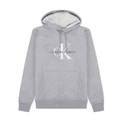 Calvin Klein Simple Stylish Letter Sweatshirt Grey for Men 40201gp082