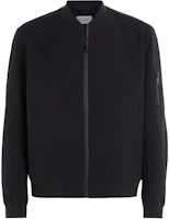 Calvin Klein Slim Fit Stretch Knit Ribbed Jacket Black (EU Version) K10K112943-BEH Calvin Klein Slim Fit Stretch Knit Ribbed Jacket Black (EU Version) K10K112943-BEH