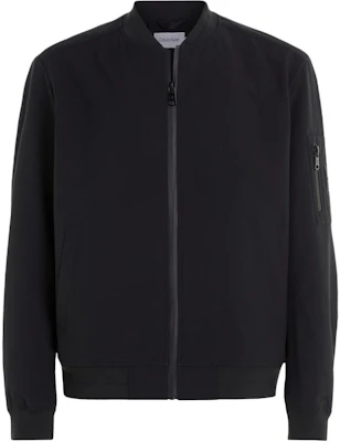 Calvin Klein Slim Fit Stretch Knit Ribbed Jaket Hitam (Versi EU) K10K112943-BEH Buy Calvin Klein Slim Fit Stretch Knit Ribbed Jaket Hitam (Versi EU) K10K112943-BEH