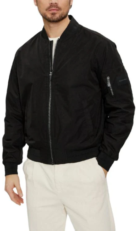 calvin-klein-solid-black-baseball-collar-zip-up-jacket-k10-k112783-beh