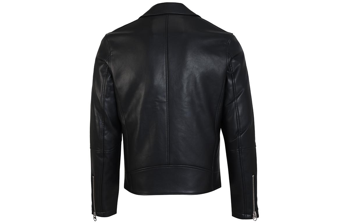 Lookbook Chaqueta Calvin Klein Negra de Manga Larga con Cremallera para Hombre. K10K107490-BEH